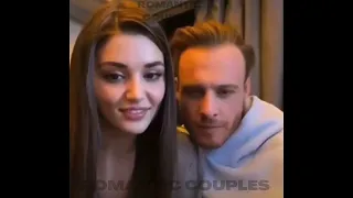 eda❤️serkan😘live question n answer #handeerçel #kerembürsin #edaserkan  #sençalkapımı #loveintheair