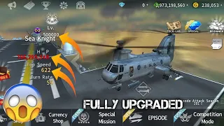 Gunship Battle Sea Knight Helecopter With High Levels HP And Speed