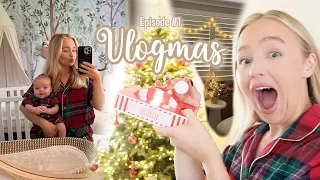 Testing the Kmart magic switch on our Balsam Hill tree, new hair & decorating | Vlogmas Episode 1