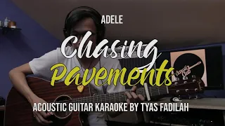 [Acoustic Karaoke] Adele - Chasing Pavements (Guitar Version with Lyrics)