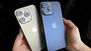 iPhone 15 PRO vs  iPhone 15 PRO MAX - НАЙДИ 10 ОТЛИЧИЙ - Сравнение смартфонов