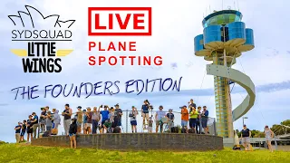 🔴 Plane Spotting @ Sydney Airport - "The Founders Edition" - Part 1 w/Tim + Kurt + Matt + ATC 🔴