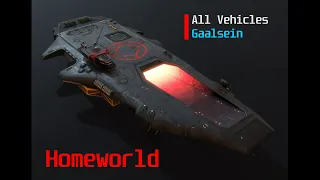 Homeworld Deserts of Kharak - Gaalsien Faction - Vehicle Showcase