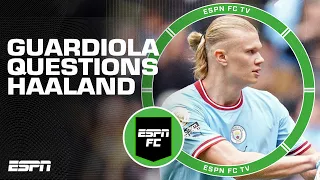 Pep Guardiola questions Erling Haaland's penalty gesture | ESPN FC