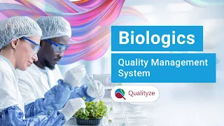 Quality Management Software Solution for Biologics Industry