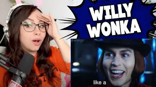 Bunnymon REACTS to Willy Wonka being iconic for 6 minutes straight