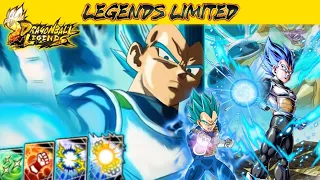 Dragon Ball Legends- NEW LF Super Saiyan Blue Vegeta (Goku Assist) Moveset