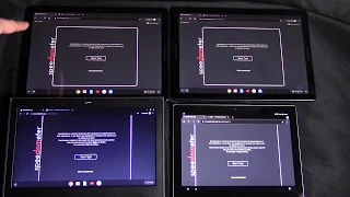 Google Pixel Slate m3 vs i5 vs Pixel C vs Lenovo 100e Speedometer Performance Test