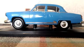 Обзор модели 1:24 ГАЗ-21И "Волга" Легендарные Советские Автомобили Hachette