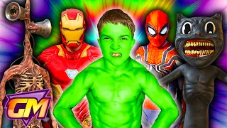 Hulk VS Avengers 💥Spiderman & Superheroes & Siren Head💥