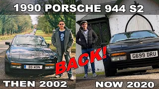 WHY I WENT BACK TO A 1990 PORSCHE 944 S2 | 2002 THEN AND NOW 2020