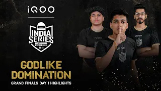 Grand Finals Day 1 Highlights | iQOO BATTLEGROUNDS MOBILE INDIA SERIES 2021