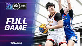 China 🇨🇳 vs Mongolia 🇲🇳 | Women Full Quarter-Final | FIBA 3x3 Asia Cup 2024 | 3x3 Basketball