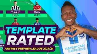 FPL Gameweek 1 Template RATED! | FANTASY PREMIER LEAGUE 2023/24