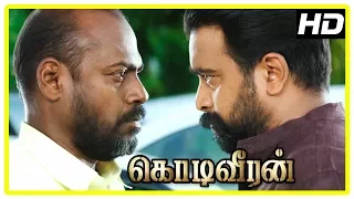 Kodi Veeran Movie Scenes | Pasupathy threatens Sasikumar | Sasikumar challenges Pasupathy