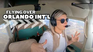 Flight Over Top Orlando International in a C182! IFR to Fort Lauderdale