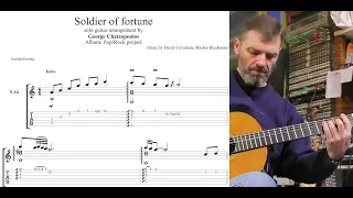 Soldier of fortune - Deep Purple fingerstyle guitar cover (score/tab available) George Chatzopoulos