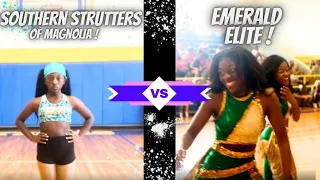 Emerald Elite Vs Southern Strutters of magnolia Dance Battle (Must Watch!!) 2023