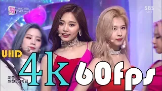 190428 TWICE (트와이스) - FANCY @ Inkigayo Comeback Stage [4k 60fps]