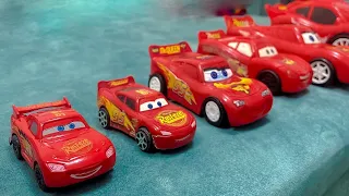 Lightning Mcqueen Toys : Mcqueen, Jackson Storm, Cruz Ramirez, Tow Mater, Ivy  #lightningmcqueen