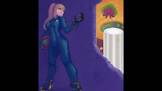 Zero Suit Samus Fan Art Timelapse