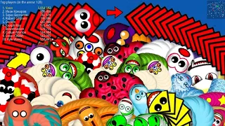 Worms Zone. Io Sapera Gameplay In ' Hungry Snake OMG" High Score New Record 🐍😱#wormszonio #gameplay