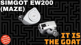 SIMGOT EW200 - Review & Comparison ( LAN, CHU 2, Z300 & Shark )
