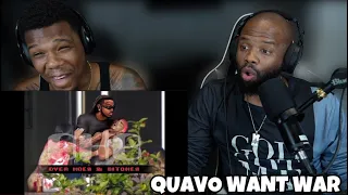 QUAVO DISSED CHRIS! Quavo - Over Ho*s & B*tches (Chris Brown Diss) POPS REACTION