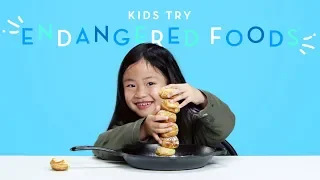 Kids Try Endangered Foods | Kids Try | HiHo Kids