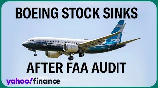 Boeing stock slumps amid plane woes, FAA audit, reported criminal probe