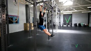 How to Kip when Starting from a Dead Hang | CrossFit Invictus Gymnastics