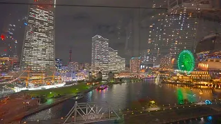 4K・ Japan - Christmas lights of Yokohama Minatomirai 2022・4K HDR