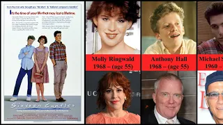 Sixteen Candles Cast (1984) | Then and Now