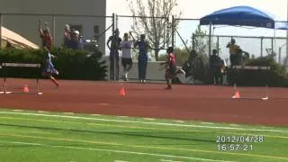 Bantam Boys 4x100 Relay - 1ST PLACE!!! L.A. Jets