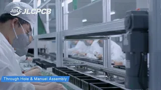 SMT Manufacturing in JLCPCB Factory