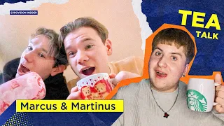 Tea Talk with Marcus & Martinus — Representatives of Sweden at Eurovision 2024 🇸🇪