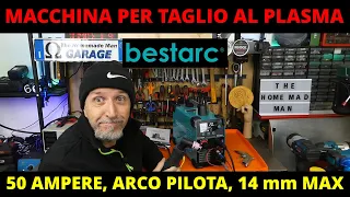 TAGLIO PLASMA BESTARC BTC500DP 7GEN, TAGLIERINA AL PLASMA BESTARC, ARCO PILOTA, 50 A