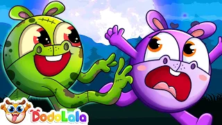 Zombie Dance Song 🧟‍♀️ Zombie is Chasing on the Playground| Kid Learning Song With DodoLala - DooDoo