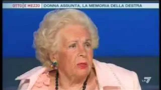 OTTO E MEZZO - DONNA ASSUNTA, LA MEMORIA DELLA DESTRA