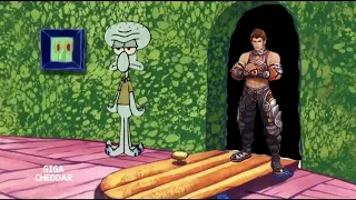 Squidward kicks all Xenoblade Chronicles protagonists