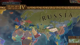 Europa Universalis IV: Russian World Conquest Timelapse