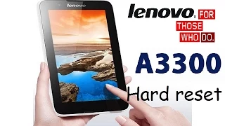 Hard reset Lenovo A3300   Сброс Lenovo A3300 ,  сброс до заводских. Хард ресет андроид