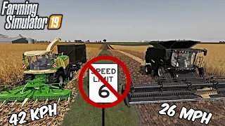 Fast Harvesting & Chaffing On Xbox One & Playstation 4! | Farming Simulator 19