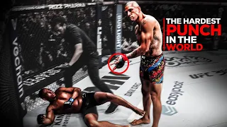 Bone-Crushing Punches... Terrifying KOs of Alex Pereira