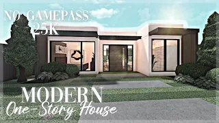 Roblox Bloxburg - No Gamepass Modern Budget House - Minami Oroi