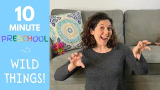 Wild Things! | Storytime And Fun Wild Thing Art on 10-Minute Preschool with Mrs. S