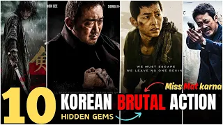 Top 10 Korean Brutal Non Stop Action Movies In Hindi Dubbed | Deadly Action Movies In Hindi