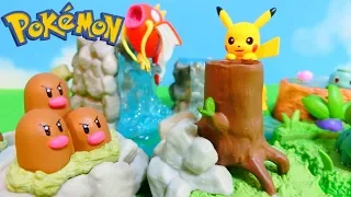 Pokemon Diorama Desktop Figures - Re-Ment Miniature Toys