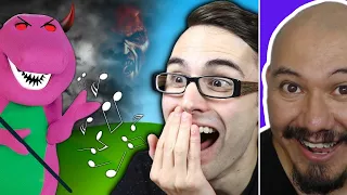 HILARIOUS Hidden Messages in Backwards Songs! Reaction (Steve Terreberry)