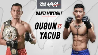 NGILU! SAMPAI PATAH?! GUGUN GUSMAN VS YACUB CHRIST | FULL FIGHT FN 67 ONE PRIDE MMA